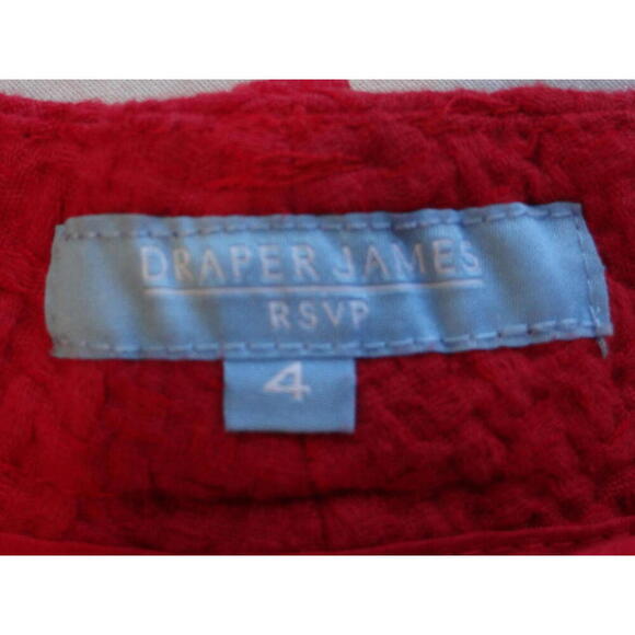 Draper James Red Woven Shorts - Picture 5 of 5